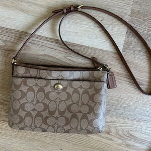 Coach canvas crossbody